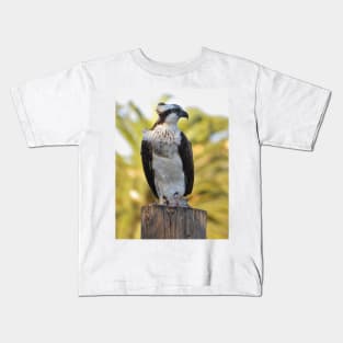 Osprey with fish Kids T-Shirt